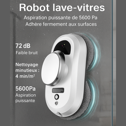 Robot lave-vitres intelligent – Nettoyage automatisé et pratique