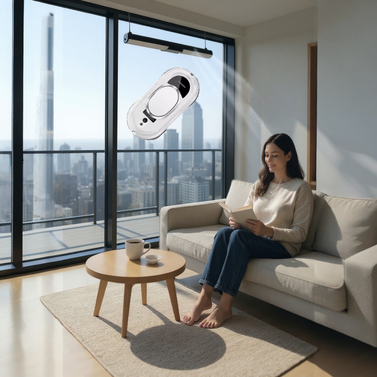 Robot lave-vitres intelligent – Nettoyage automatisé et pratique