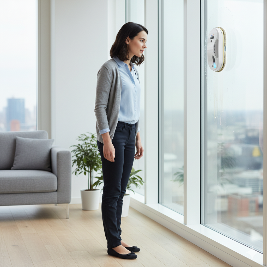 Robot lave-vitres/ Nettoyez vos Vitres en toute simplicité